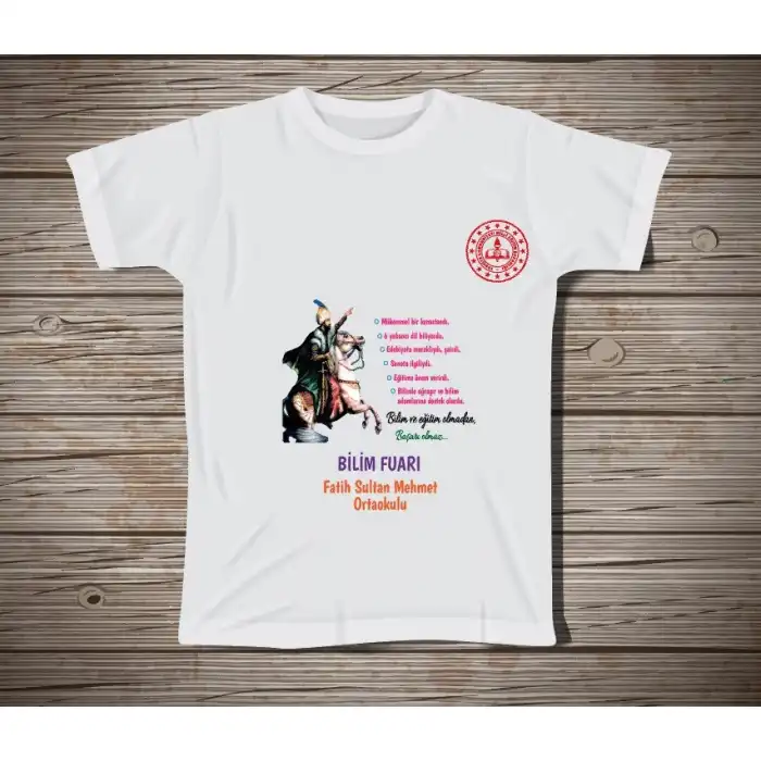 Okul Bilim Fuarı Tişört 39