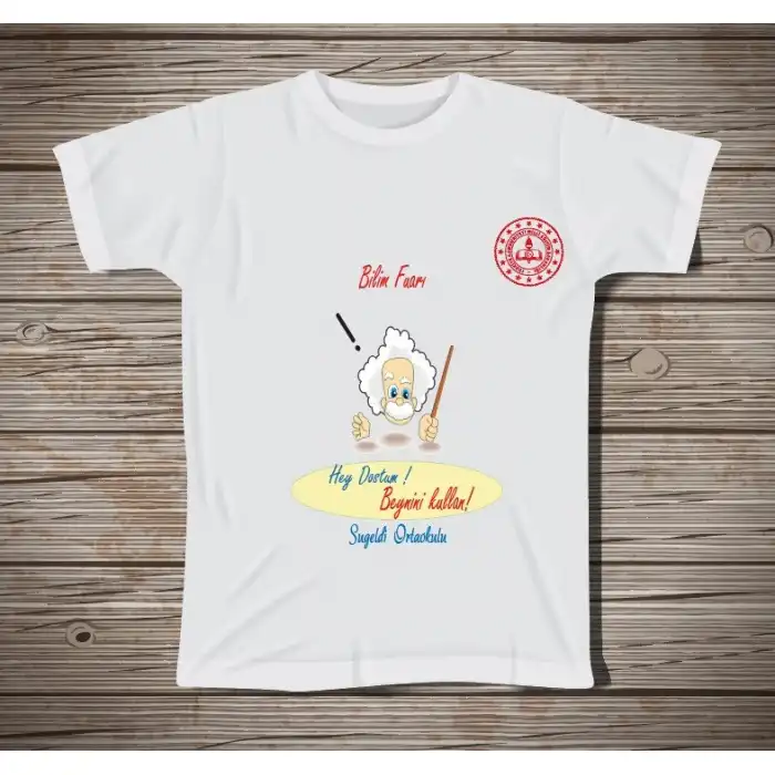Okul Bilim Fuarı Tişört 4
