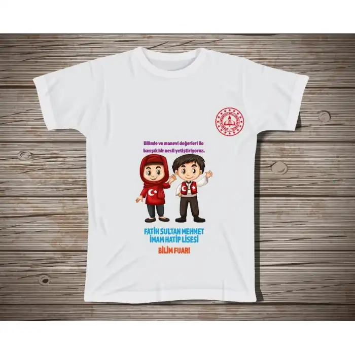 Okul Bilim Fuarı Tişört 44
