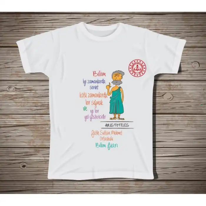 Okul Bilim Fuarı Tişört 47