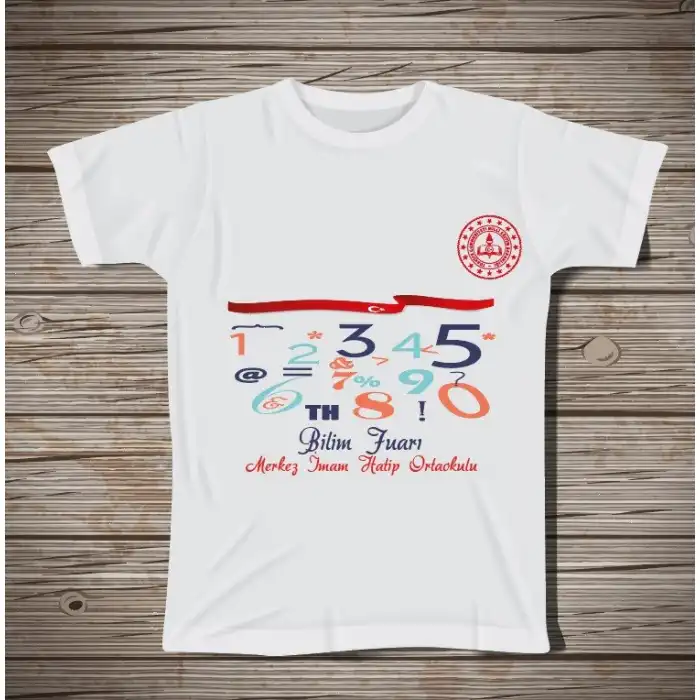 Okul Bilim Fuarı Tişört 5