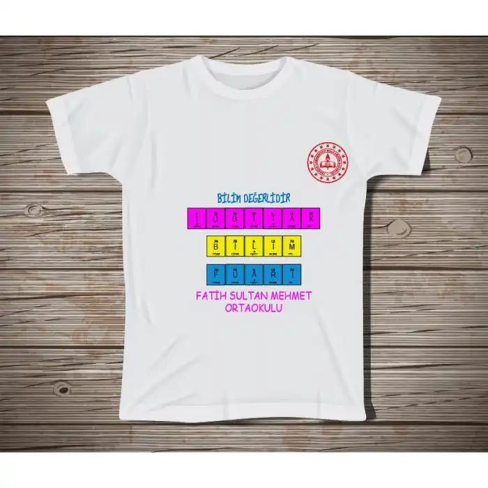 Okul Bilim Fuarı Tişört 57