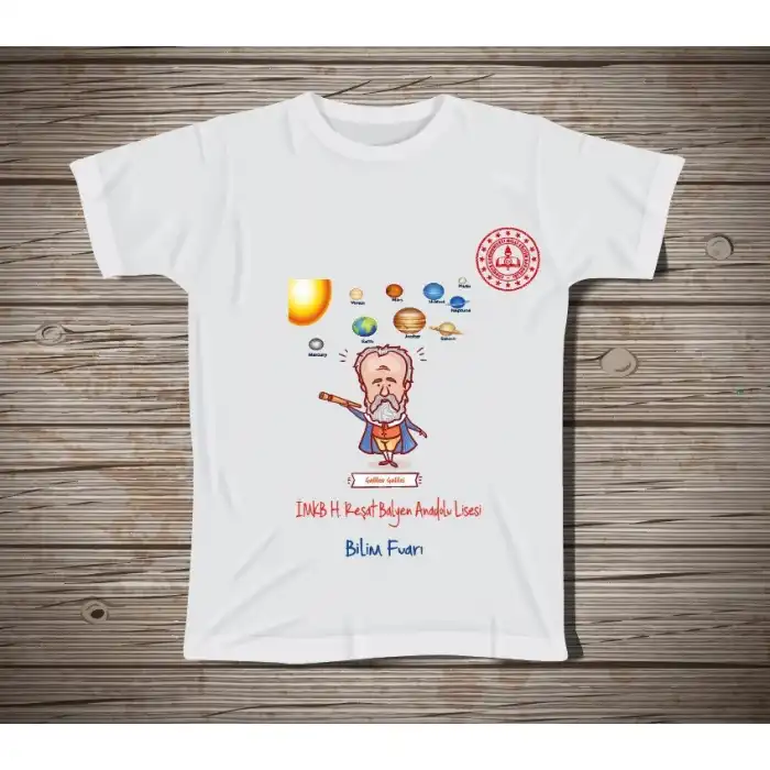 Okul Bilim Fuarı Tişört 7