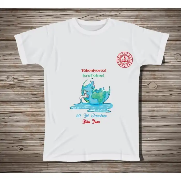 Okul Bilim Fuarı Tişört 74