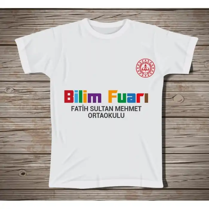 Okul Bilim Fuarı Tişört 77