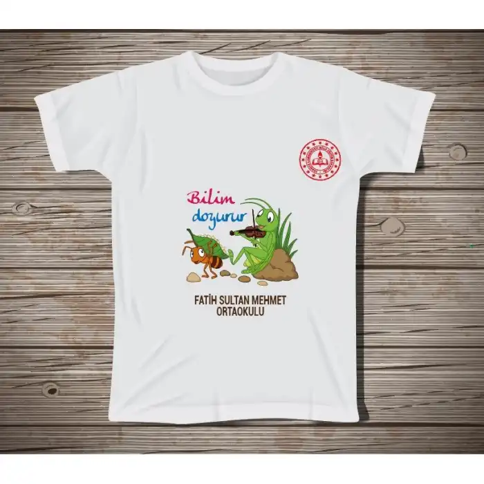 Okul Bilim Fuarı Tişört 79