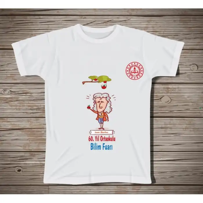 Okul Bilim Fuarı Tişört 8