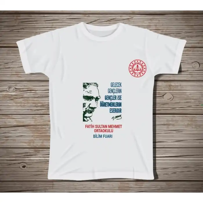Okul Bilim Fuarı Tişört 81