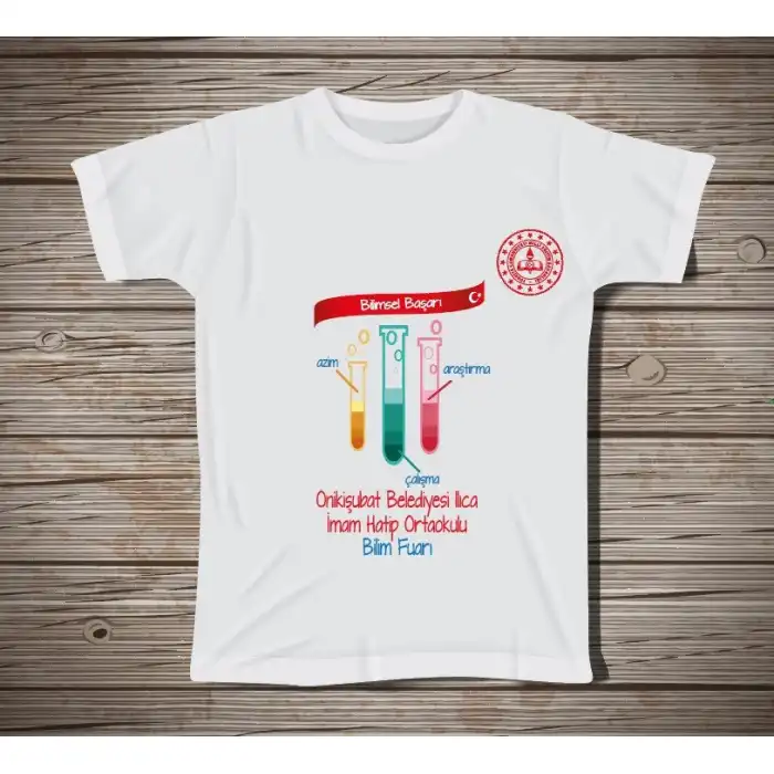 Okul Bilim Fuarı Tişört 9