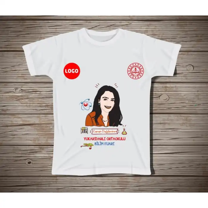 Okul Bilim Fuarı Tişört 91 (Canan Dağdeviren)