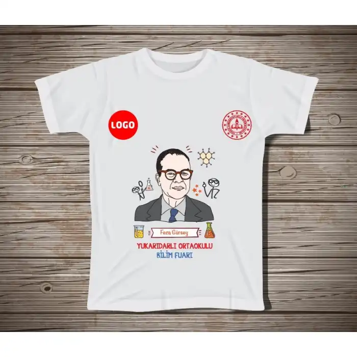 Okul Bilim Fuarı Tişört 92 (Feza Gürsey)