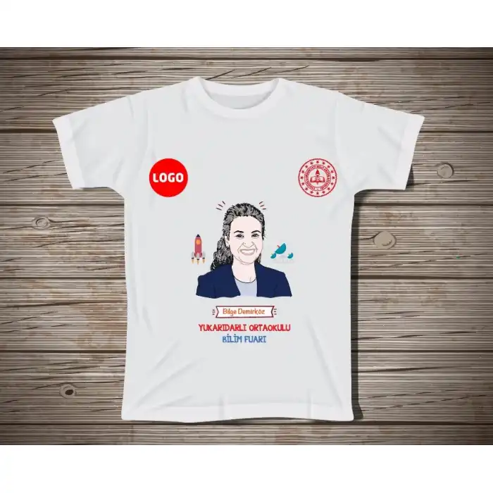 Okul Bilim Fuarı Tişört 97 (Bilge Demirköz)