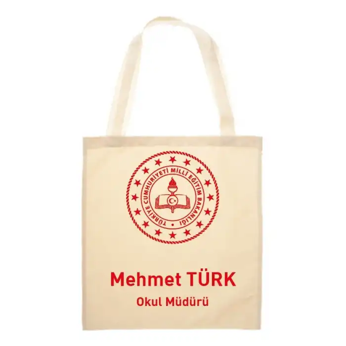 Okul Müdür Yardımcısı Bez Çanta (Baskılı)