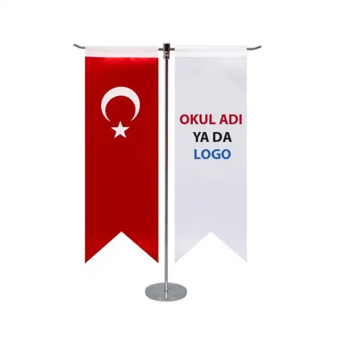 Okul T Tipi Masa Bayrağı