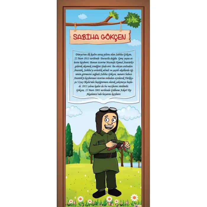 Sabiha Gökçen Kapı Giydirme