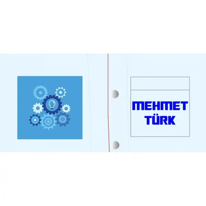 Teknoloji Tasarım Baskılı Erkek Öğretmen Önlüğü