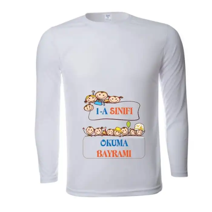 Uzun Kol Okuma Bayramı Tişörtü 3