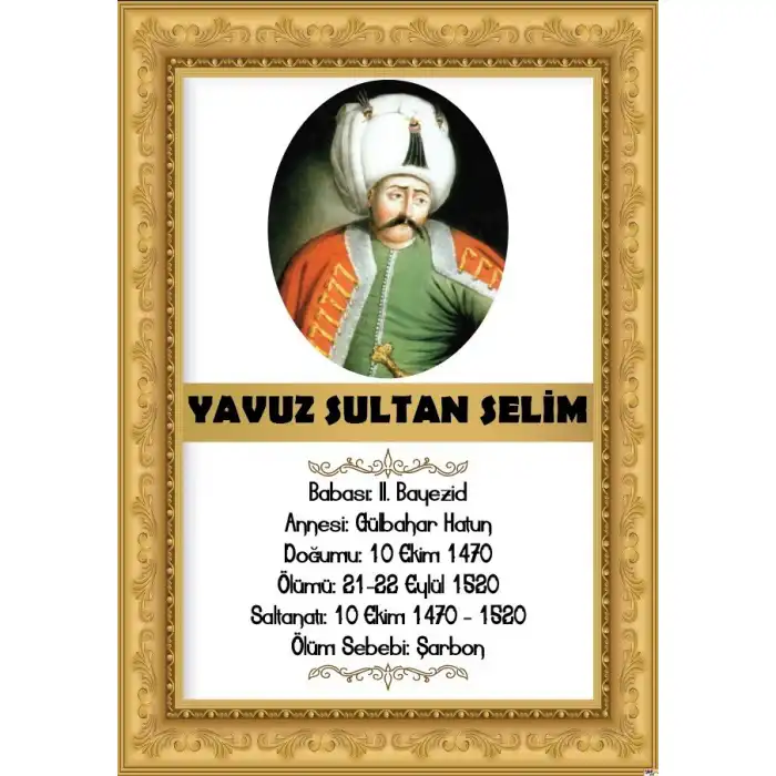 Yavuz Sultan Selim Afişi