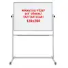 360 Derece Dönerli Mıknatıslı Yazı Tahtası 120x200