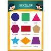 Basit Geometrik Şekiller Afişi