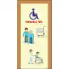 Engelli WC Kapı Giydirme