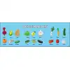İingilizce Vegetables Afişi