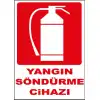 Yangın Söndürme Cihazı Levhası