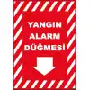 Yangın Alarm Düğmesi Levhası