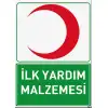 İlk Yardım Malzemesi Uyarı ve İş Güvenliği Levhası