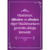 Müslüman Kimdir? Hadisi Şerif Afişi (Posteri)