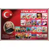 Alüminyum Çerçeve Türk Büyükleri 70x100
