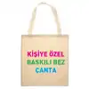 Kişiye Özel Baskılı Bez Çanta