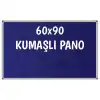 Kumaşlı Okul Panosu 60x90 (Alüminyum Çerçeveli)