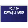 Kumaşlı Okul Panosu 90x150 (Alüminyum Çerçeveli)