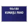 Kumaşlı Okul Panosu 90x180 (Alüminyum Çerçeveli)