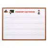 MDF Çerçeveli Standart Yazı Tahtası 60x80