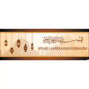 Besmele Kiriş Yazısı