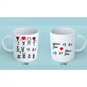 Sevginin Halleri Baskılı Kupa