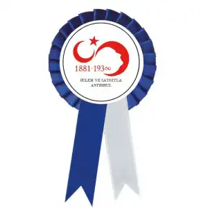 10 Kasım Kokartı 1 (Mavi)