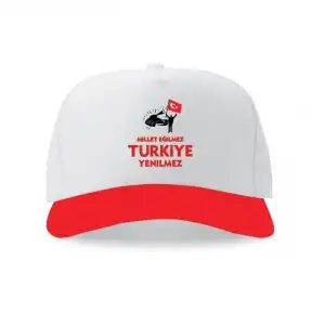15 Temmuz Görselli Şapka