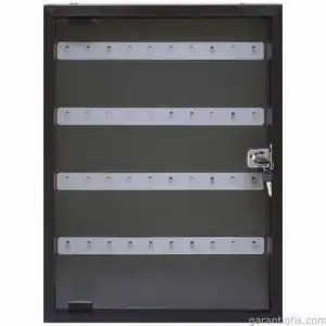 20'li Anahtarlık Dolabı İnce Aliminyum Kapaklı 30x42