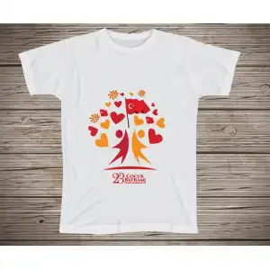 23 Nisan Baskılı Tişört 3