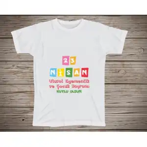 23 Nisan Baskılı Tişört 5