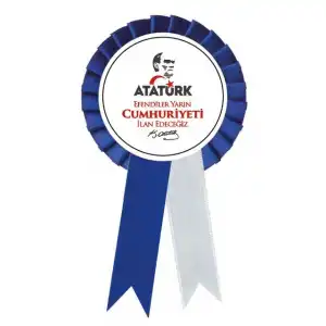 29 Ekim Kokartı 1 (Mavi)