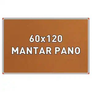 Mantar Pano 60x120 (Alüminyum Çerçeve)