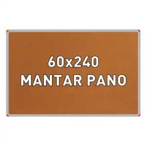 Mantar Pano 60x240 (Alüminyum Çerçeve)