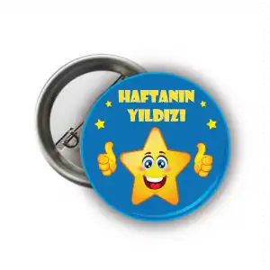 Haftanın Yıldızı Öğrenci Rozeti