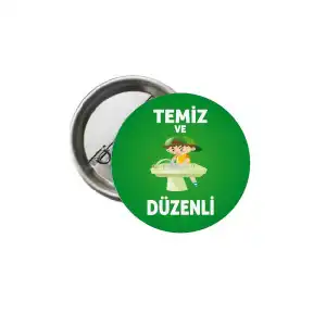 Temiz ve Düzenli Öğrenci Rozeti