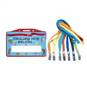 Okuluna Hoş Geldin Yaka Kartı (1. Sınıf)