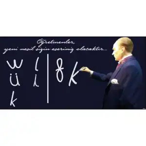 Atatürk Köşesi Afişi 10